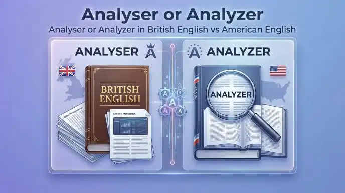 Analyser or Analyzer in British English vs American English