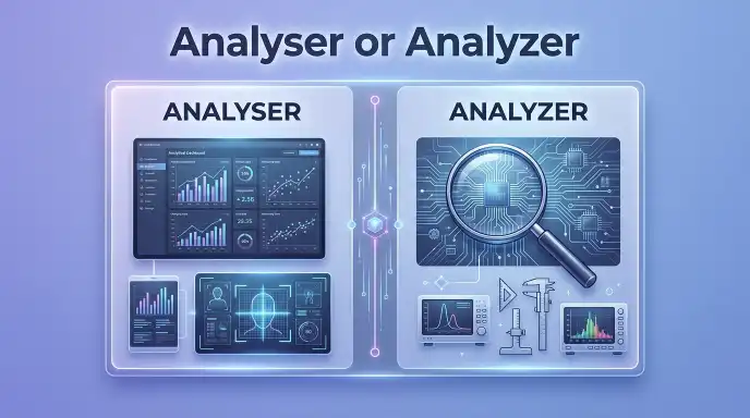 Analyser or Analyzer