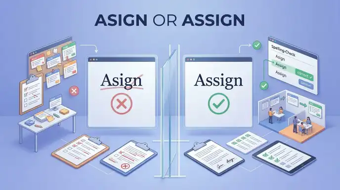 Asign or Assign