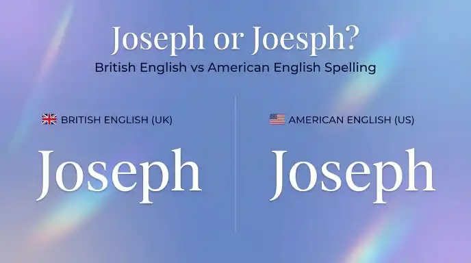 British English vs American English Spelling