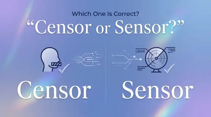 Censor or Sensor