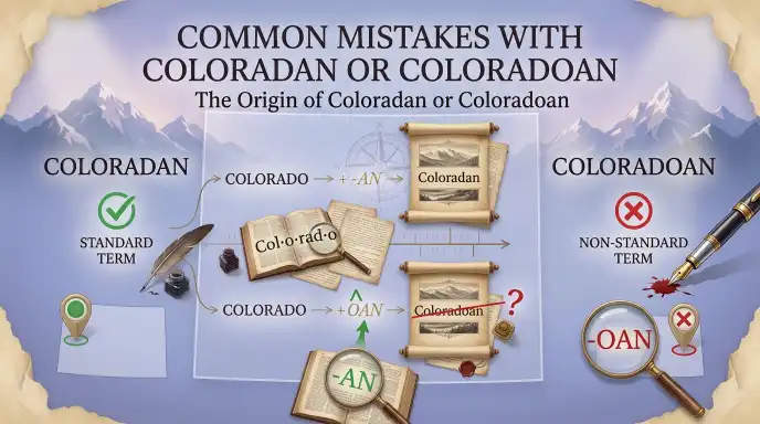 Common Mistakes with Coloradan or Coloradoan