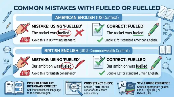 Common Mistakes with Fueled or Fuelled
