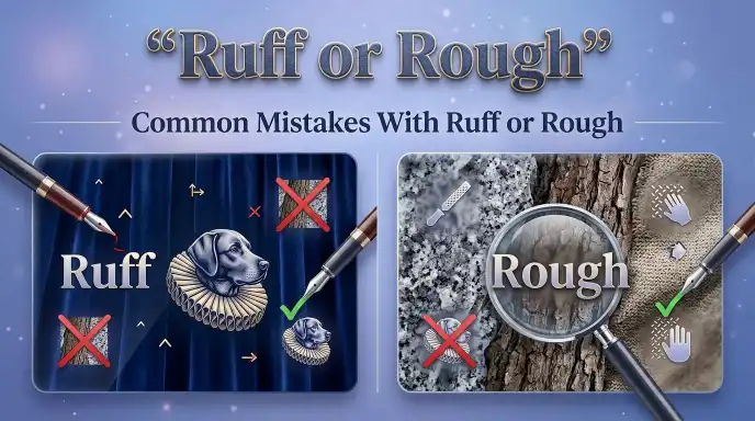 Common Mistakes With Ruff or Rough