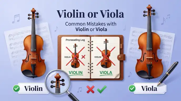 Common Mistakes with Violin or Viola