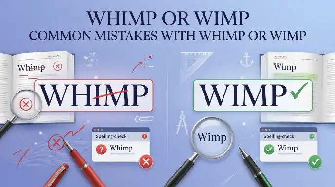 Common Mistakes with Whimp or Wimp