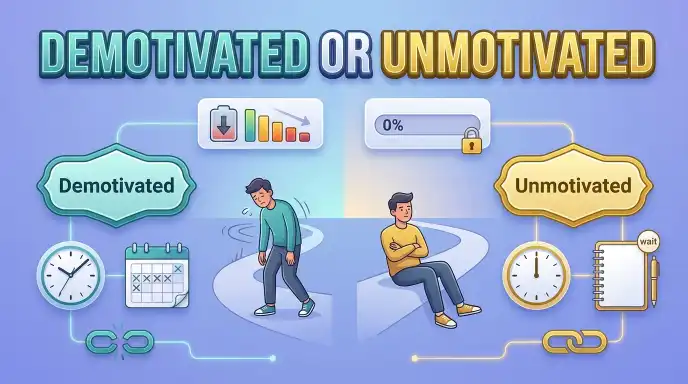 Demotivated or Unmotivated