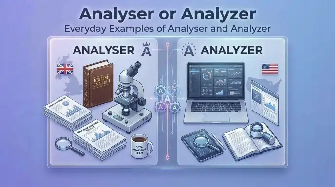 Everyday Examples of Analyser and Analyzer