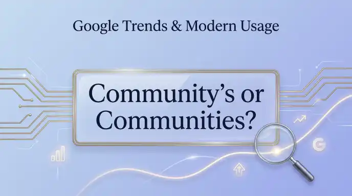 Google Trends & Modern Usage