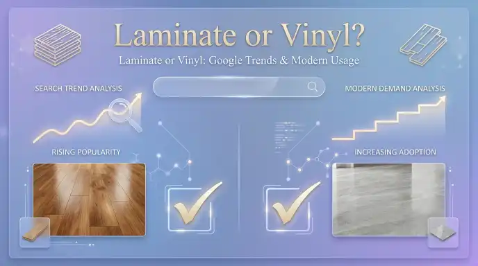 Laminate or Vinyl: Google Trends & Modern Usage