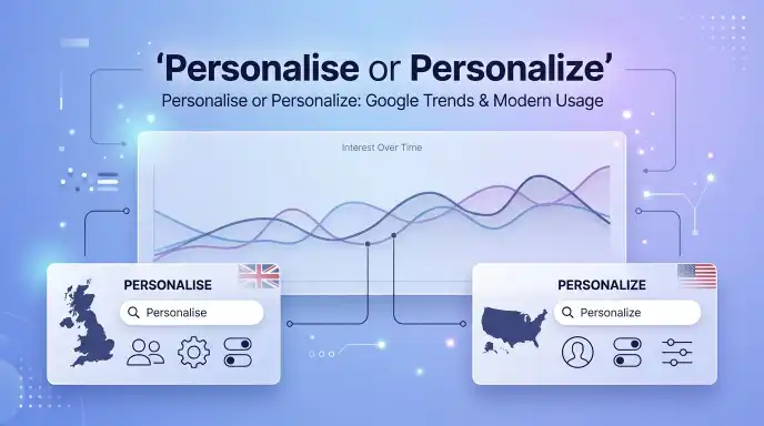 Personalise or Personalize : Google Trends & Modern Usage