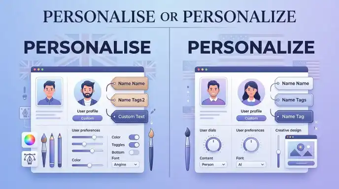 Personalise or Personalize