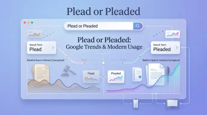 Plead or Pleaded : Google Trends & Modern Usage