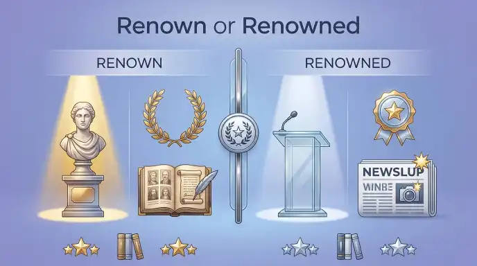 Renown or Renowned
