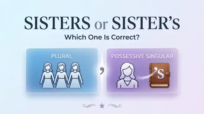 Sisters or Sister's