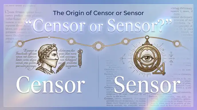 The Origin of Censor or Sensor