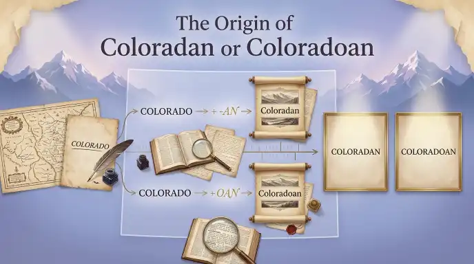 The Origin of Coloradan or Coloradoan