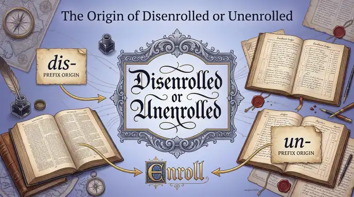 The Origin of Disenrolled or Unenrolled