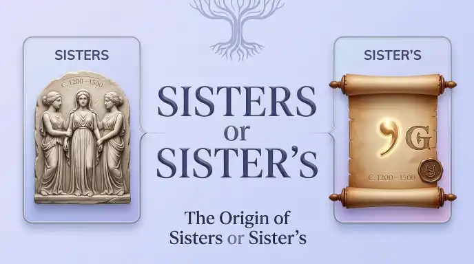 The Origin of Sisters or Sister's