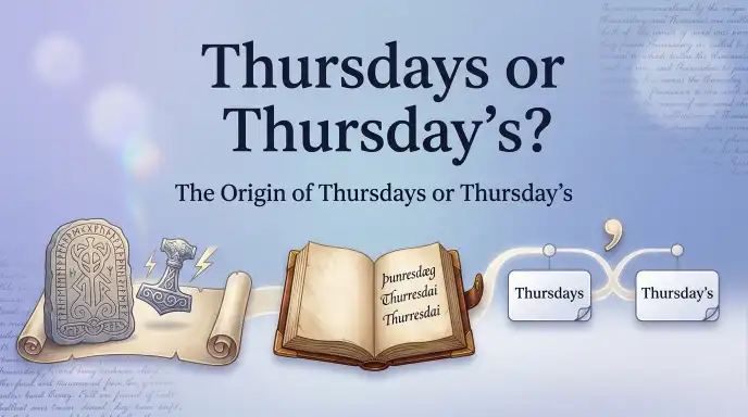 The Origin of Thursdays or Thursday’s