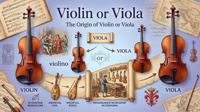 The Origin of Violin or Viola