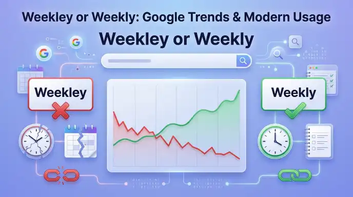 Weekley or Weekly : Google Trends & Modern Usage