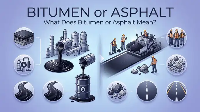 What Does Bitumen or Asphalt Mean?