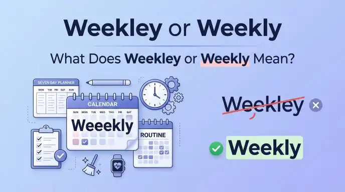 What Does Weekley or Weekly Mean?