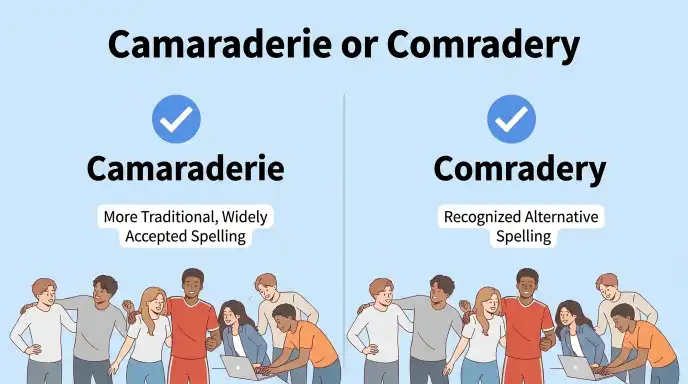 Camaraderie or Comradery