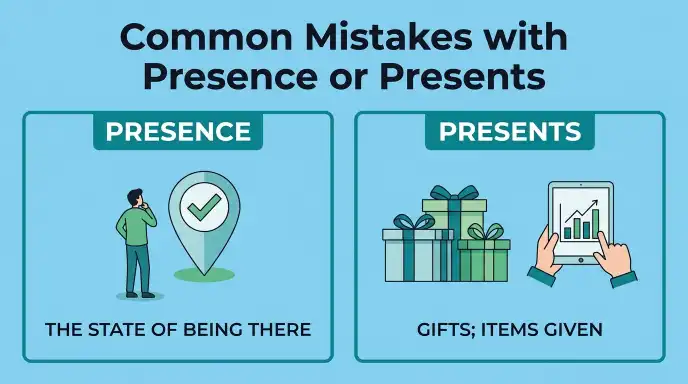 Common Mistakes with Presence or Presents