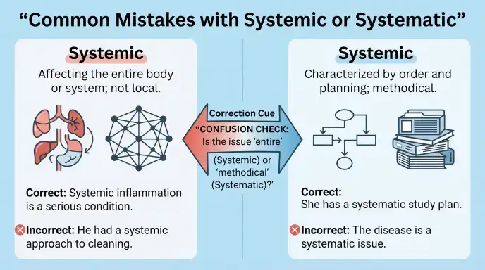 Common Mistakes with Systemic or Systematic