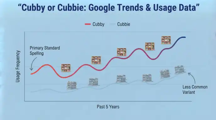 Cubby or Cubbie : Google Trends & Usage Data