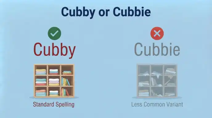 Cubby or Cubbie
