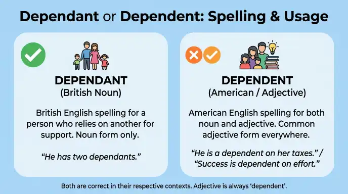 Dependant or Dependent