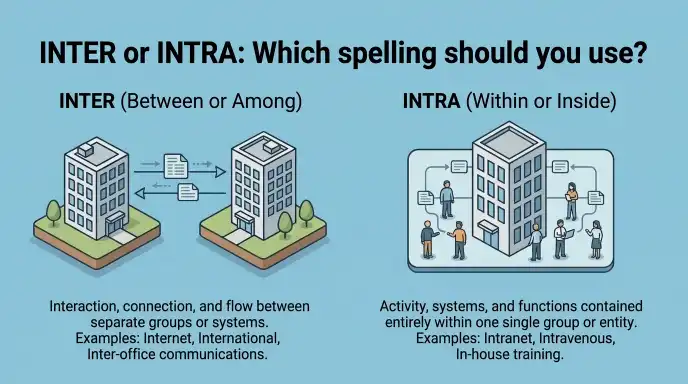 Inter or Intra: Which Spelling Should You Use?