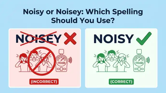 Noisy or Noisey : Which Spelling Should You Use?