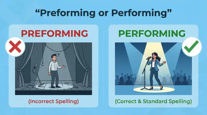 Preforming or Performing