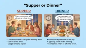 Supper or Dinner