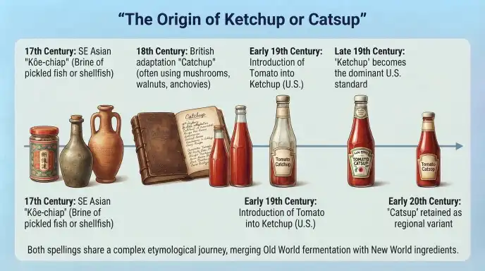 The Origin of Ketchup or Catsup