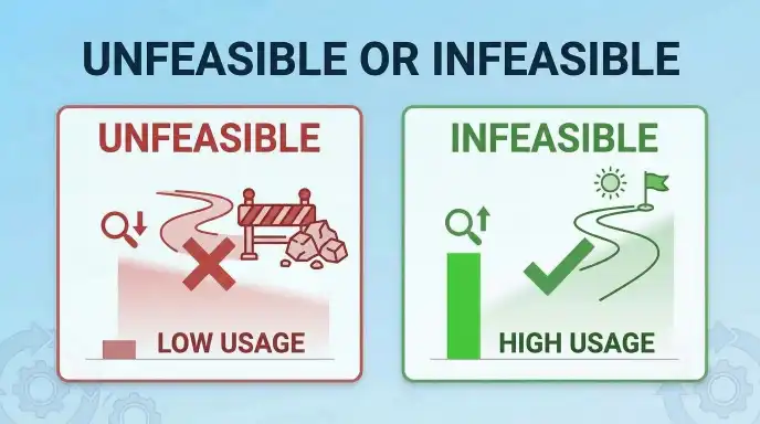 Unfeasible or Infeasible