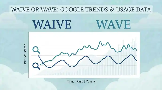 Waive or Wave : Google Trends & Usage DataWaive or Wave : Google Trends & Usage Data