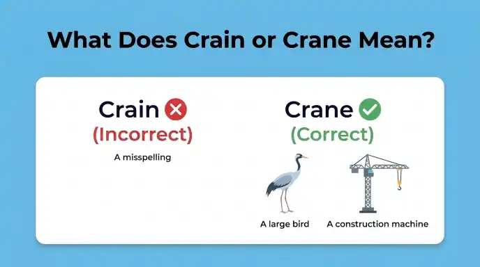 What Does Crain or Crane Mean?